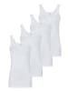 ONLY Top ONLLIVE LUV Tank Top 4er Pack in Weiß