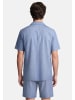 Seidensticker Pyjama Classic Fil a Fil in Nightblue