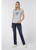 Oklahoma Jeans T-Shirt in Grau