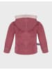OrganicEra Baby Kapuzen-Sweatjacke in Bordeaux Melange