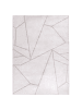 Beliani Kurzflor POSOF in Beige - (W) 140 x (L) 200 cm