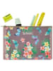 Herlitz Schüleretui Faulenzer flach Ladylike Polyester 220x150mm Butterflies