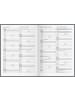 BRUNNEN Taschenkalender 731 10x14cm 1 Woche/2 Seiten Grafic-Einband Sunbeds ...