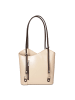 NAEMI Damen Handtasche in Taupe Dunkelbraun