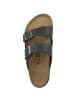 Birkenstock Sandale Arizona CT geöltes Nubukleder normal in schwarz