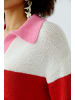 Oui 3/4 Arm Pullover für Damen in kombi