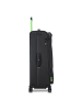 Roncato Norway 4 Rollen Trolley 77 cm mit Dehnfalte nero