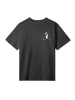 F4NT4STIC T-Shirt Smiley Originals Basketball Sports in off black