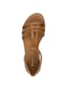 Tamaris Sandale in cognac