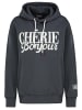 Authentic Style Hoodie für Damen in grau