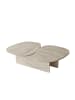 CALICOSY Couchtisch CÉLESTE in Travertin - (W) 125  x (H) 38  x (L) 60  cm