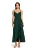Vera Mont Abendkleid mit Volant in Dark Moss
