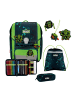 Scout Genius Schulranzen-Set 4-teilig in Cubes