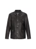 DreiMaster Vintage Leather Jacket in dark brown