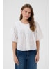 Karen By Simonsen Kurzarm-Bluse KBFry Baggy fit in Bright White