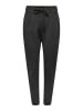 ONLY Elegante Stoffhose Poptrash Paperback Stretch Pants ONLPOPTRASH in Dunkelgrau
