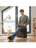 relaxdays Sitzhocker in Weiß - (B)46 x (H)49,5 x (T)25,5 cm