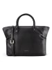 Lazarotti Bologna Leather Shopper Tasche Leder 36 cm in black