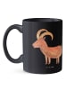 Mr. & Mrs. Panda Kaffeetasse Steinbock Perfektion mit Spruch in Schwarz