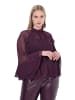 Ulla Popken Bluse in dunkle pflaume