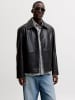 Jack & Jones Lederjacke in Black