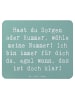 Mr. & Mrs. Panda Mouse Pad Spruch Trost Nummer mit Spruch in Meeresbrise