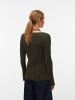 Vero Moda Strickjacke in Forest Night