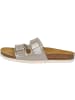 Palado Pantoletten Milos Metallic in Beige