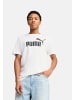 Puma T-Shirt 'ESS No. 1' in weiss