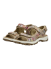 Imac Sandalen in Beige/Rosa
