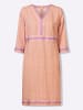 Heine Druck-Kleid in apricot-rosé-bedruckt