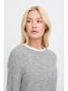 b. young Strickpullover BMMMINNA in Mid Grey Melange