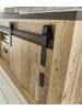 Furn.Design TV-Lowboard Used Wood hell, anthrazit 201 x 61 cm, TV Unterteil in Komforthöhe