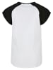Urban Classics Urban Classics T-Shirts in white/hugered+white/black