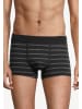 Seidensticker Retro Short / Pant Relax Cotton in Schwarz / Grau