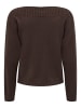 ONLY Strickpullover in Coffee Bean