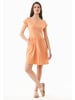 Organication Minikleid "WCASUAL009" in Muschelkoralle