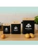 relaxdays 3 x Kartoffel Aufbewahrungsbox in Schwarz/ Natur