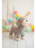 Crochetts XXL Cocker-Spaniel-Kuscheltier in Grau – (B)80 x (H)80 x (T)38 cm