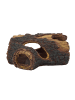 relaxdays Aquarium Deko "Baumstamm" in Braun - (B)13,5 x (H)5,5 x (T)9 cm