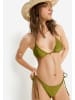 LSCN BY LASCANA Triangel-Bikini-Top in green moss