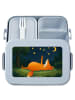 Mr. & Mrs. Panda MEPAL Bentobox Fuchs Sterne Design ohne Spruch in Blau Pastell