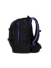 Satch Schulrucksack PACK Purple Phantom in Schwarz