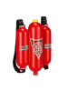 relaxdays 2x Feuerwehr Wasserspritze in Rot/ Gelb