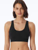 Schiesser Bustier Casual Seamless in schwarz