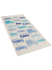 Beliani Kinderteppich MADURAJ in Blau/Beige - (W) 60 x (H) 1 x (L) 90 cm