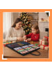 relaxdays Geschenkpapier Aufbewahrung in Schwarz - (B)82 x (H)34 x (T)13 cm