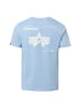 Alpha Industries Shirt in hellblau