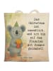 Mr. & Mrs. Panda Tasche Koala Pommes Design mit Spruch in Weiß
