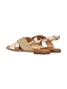 Geox Sozy Plus Ledersandalen Gold